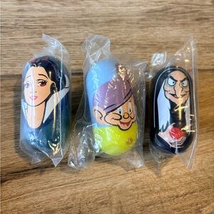 Vintage Disney Snow White Kellogg’s wobble Beans Lot of 3 - Dopey - witch